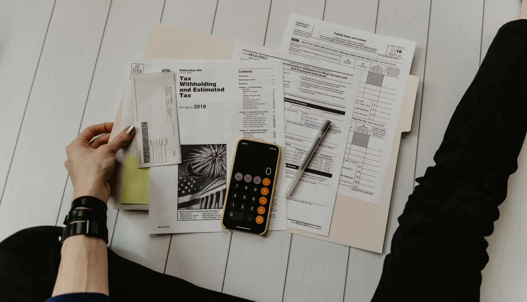 Steuerformulare und Finanzen